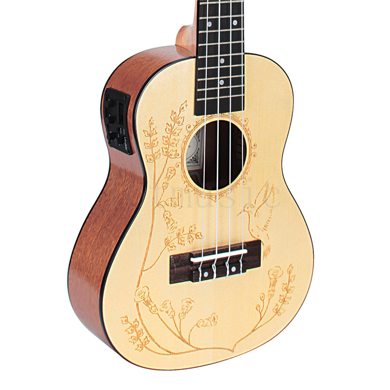 Kmise Solid Spruce 23 Ukulele Kmise Miaoyin