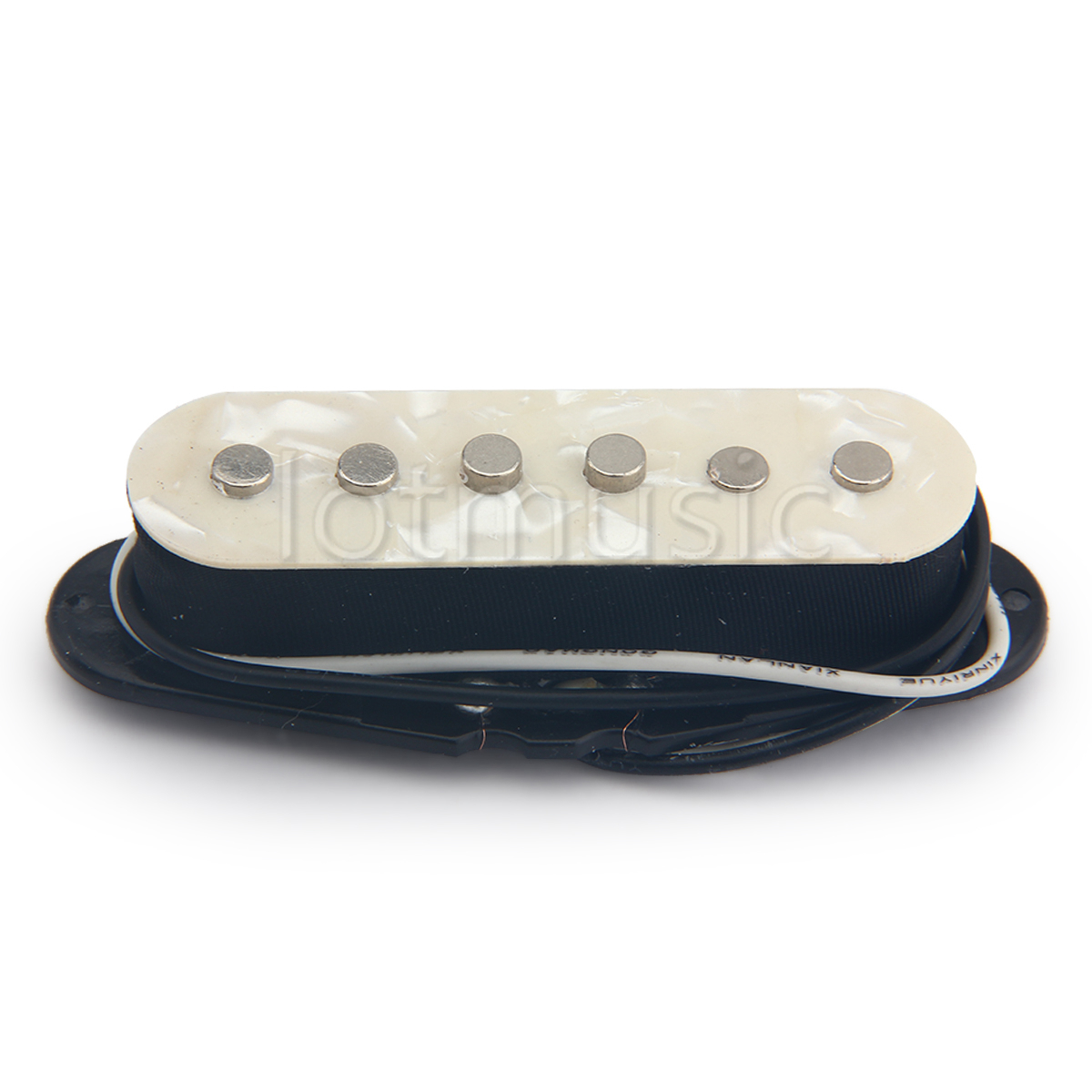 Ivory Pearlolid Electric Guitar Neck Pickup Single Coil_Guitar Pickup
