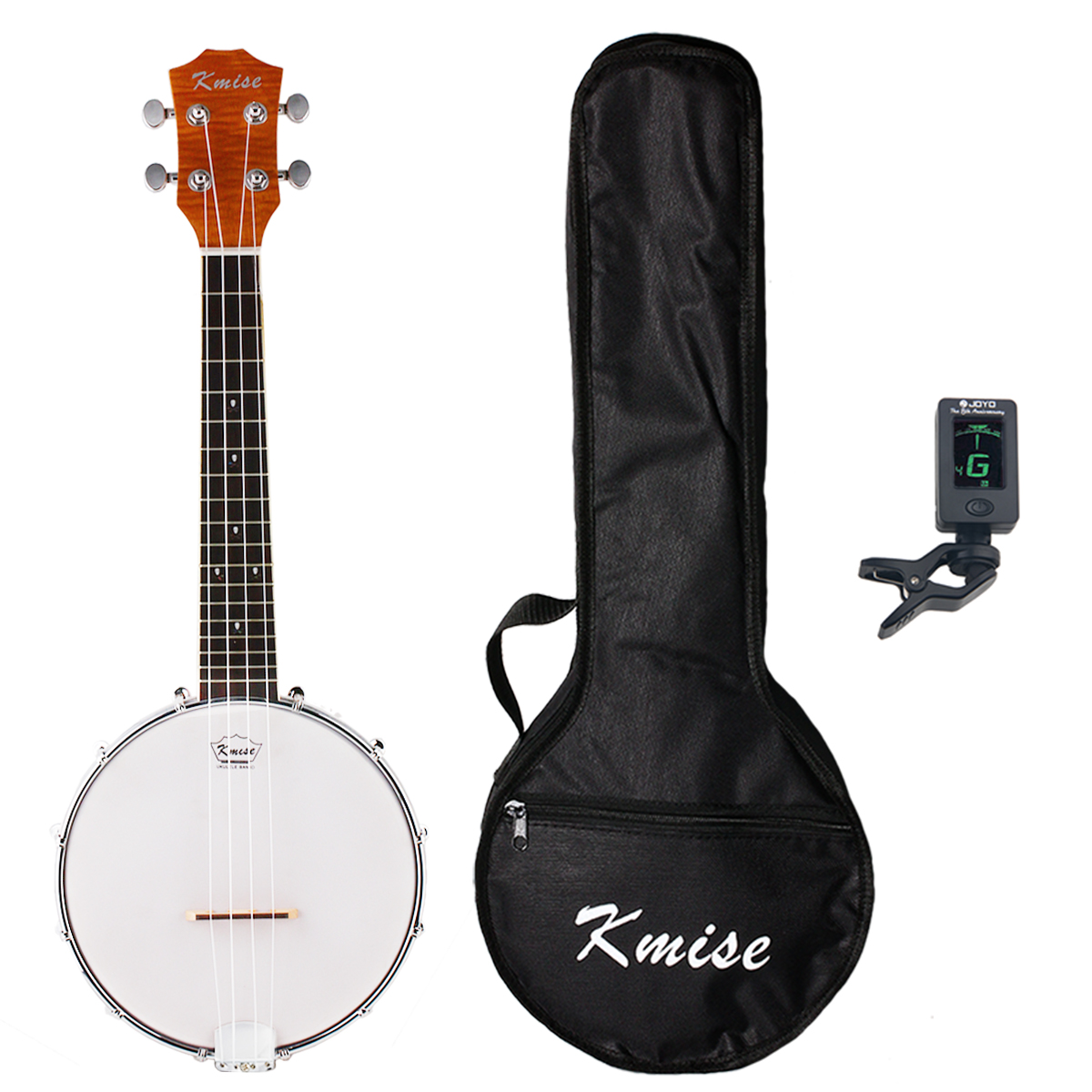 Kmise 4 String Banjo Ukulele Uke Banjolele Conce...