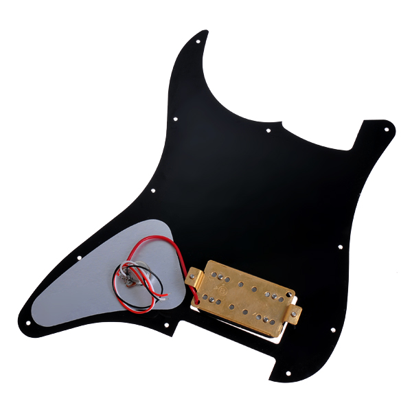 loaded single humbucker strat pickguard