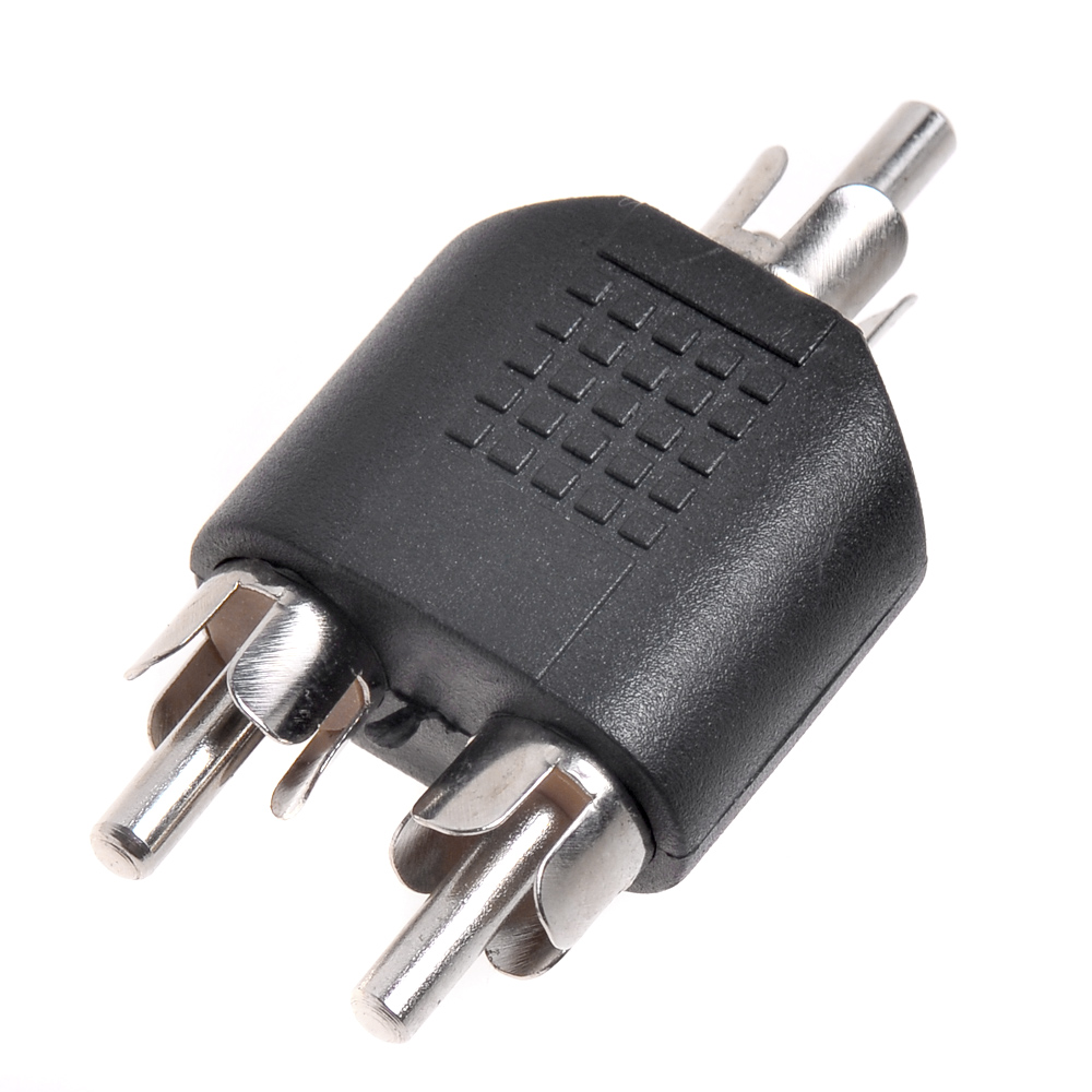 RCA Ein auf zwei Cinch- Y-Splitter AV -Audio-Buchse Konverter Adapter ...