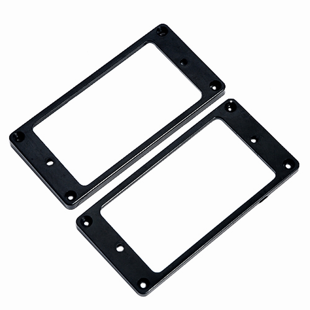 1-pair(2-pcs) Humbucker Pickup Surrounds Black for Gibson Les Paul ...