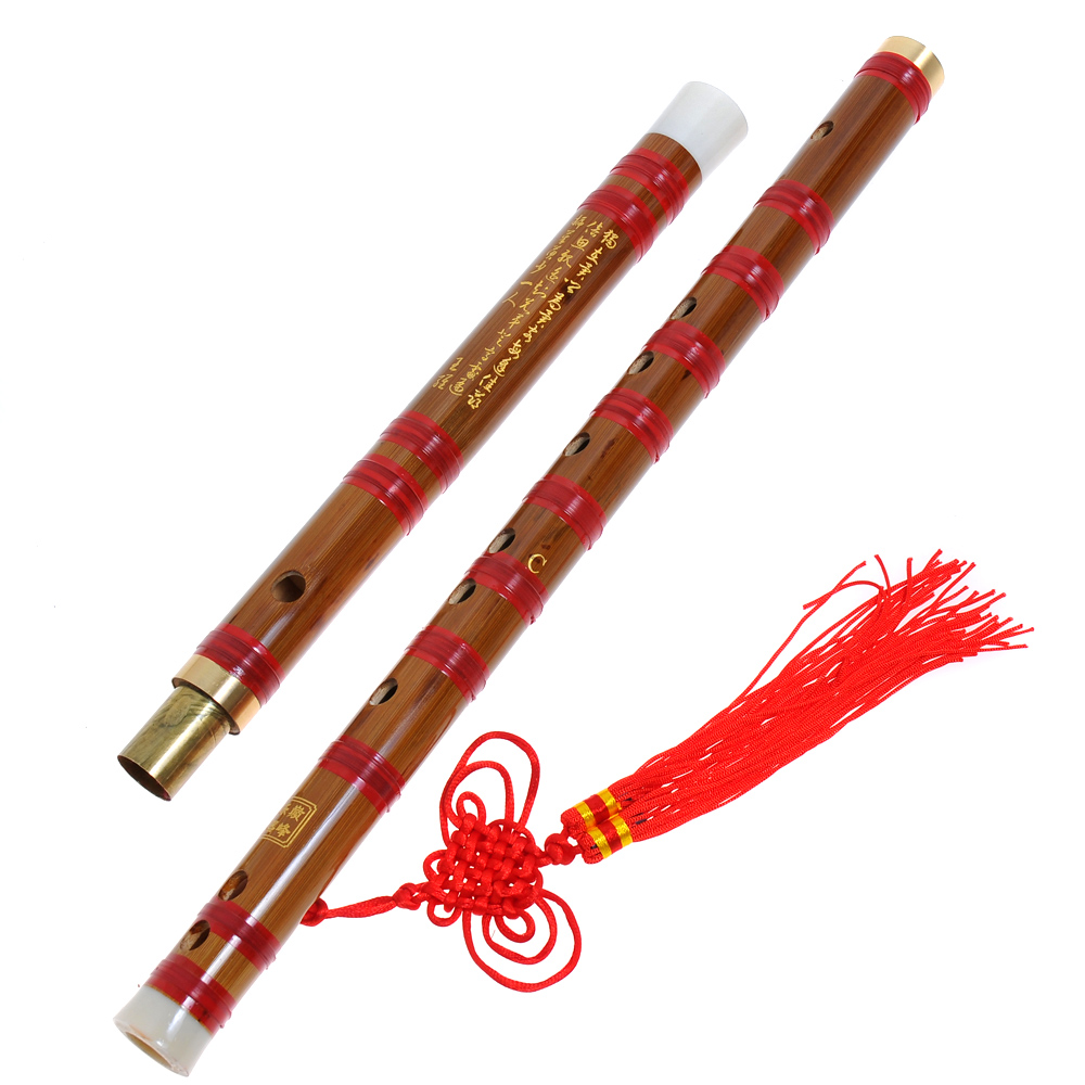 1pkg Traditional Handmade Dizi Bamboo Flute Chinese Musical Instrument ...